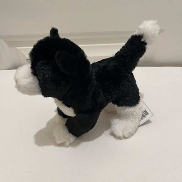 Douglas SOCKS Black White Tuxedo President Bill Clinton Cat Plush 7" Stuffed Toy - Picture 2 of 8